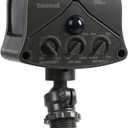 240 & 360 Replacement Motion Sensor, Adjustable Time & Detection Sensitivity Up to 70 Feet Range, 4 Working Modes Outdoor Motion Detector for Security Floodlight, Brown, UL Listed