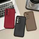 Puxicu Slim Case for Samsung Galaxy A26 5G, Enhanced Camera Protection, Shockproof Skin-Friendly Touch Soft Case Cover for Samsung Galaxy A26 Phone, Light Pink