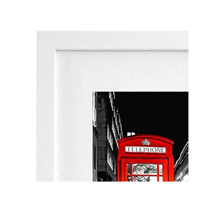 Americanflat 18x24 Picture Frame with Shatter-Resistant Glass - Set of 2 White