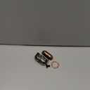 TATOFY Case Cover for AirPods Pro 2019,Stylish AirPods Pro Case for Women Girls, Flower Patterns Protective Hard Case with Clip (Golden Green)