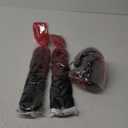 Ombre Braiding Hair Synthetic Jumbo Braids Hair Extensions Good Cheap High Temperature Fiber Afro Crochet Twist Weave Hair 24 inch 500 Gram 5 Bundles Weave 3 Tone Color Black/Burgundy/Red