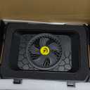 ChillCore RGB Gaming Laptop Cooling Pad with 5.5" Turbo Fan, Rapid Cooling for 15.6-19.3" Laptops, Variable Speed Control, 7 Adjustable Heights - K1 5V RGB