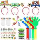 28 PCS Pcs Soccer Party Favors Set for Home Cheering, Soccer Birthday Party Decorations, Stadium Events, Watch Party
