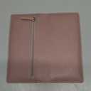 GOIACII Wallets for Women RFID Blocking Ultra Slim Leather Credit Card Holder Clutch (1-Natural-Pink)