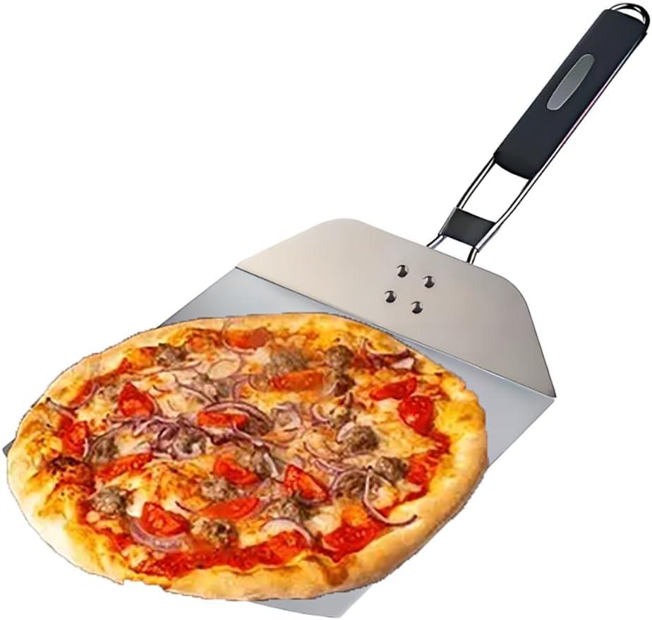 Pizza Peels,Pizza Peels Metal,Pizza Steel For Ovenpizza Paddleessential Kitchen Tools For Making Perfect Pizza Crust, Pizza Peel. (Inch)