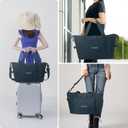 Foldable Travel Duffel Bag Expandable collapsible Luggage Large Capacity Lightweight Oxford Fabric Waterproof Men and Women