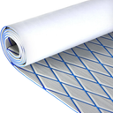 KXKZREN EVA Foam Boat Flooring Decking Sheet 6mm Thick Diamond Anti-Slip Marine Flooring Mat Self Adhesive Deck Pad for Bass Boat Yacht Motorboat RV Cooler Tops
