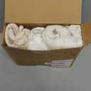 KeaBabies 3-Pack Organic Swaddles for Newborns Girls, Boys with Hats - Soft Cotton Baby Sleep Sacks 0-3 Months,Breathable Baby Hats and Swaddles 0-3 Months,Newborn Essentials Must Haves(Nibbles/Bruce)