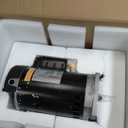 Drizzlen B2854 Pool Pump Motor, 1.5HP 3450 RPM, 56Y Frame, 115V/230V | Universal Replacement for Century, Hayward, Pentair, Jandy Pool & Spa Systems | Square Flange, PSC, 1.1 Service Factor Motor