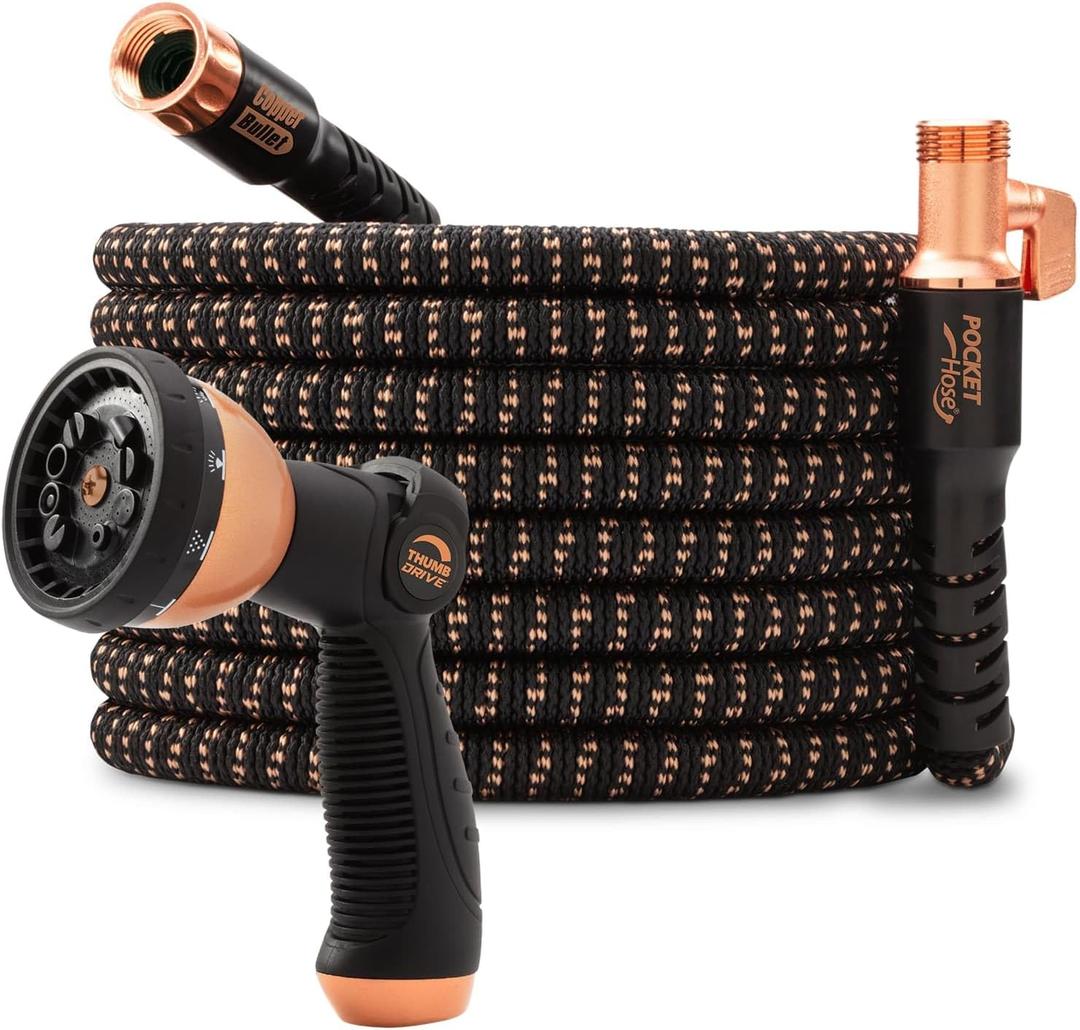Expandable Garden Hose 3X Expandable Kinks Free Lightweight 100FT