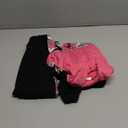 Toddler Girl Clothes Camo 2 Piece Little Girls Clothes Half Zip Up Hoodies Color Block Outfits Sweatshirt Pant Sets (4-5T, Pink)