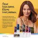 AGE beautiful Permanent Hair Color Dye Liqui Creme | 100% Gray Coverage | Anti-Aging Haircolor | Biotin for Thicker, Fuller Hair | Professional Salon Coloring (5RV Medium Red Violet Brown)