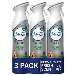 Febreze Air Mist Air Freshener Spray, Odor-Fighting Room Spray, Air Fresheners for Home and Bathroom and Kitchen, Aerosol Can, HD Pet Odor Fighter Scent, 8.8oz, 3 Count Febreze Air Mist Air Freshener Spray, Odor-Fighting Room Spray, Air Fresheners for Home and Bathroom and Kitchen, Aerosol Can, HD Pet Odor Fighter Scent, 8.8oz, 3 Count