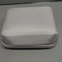 Case Compatible with Brother P-Touch PTD220 210 Home/Office Everyday Label Maker, Storage Holder Carrying Organizer for Label Tapes, AC Adapter, Charging Cables (Box Only) - White