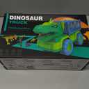 Dinosaur Truck Toys for 3 4 5 6 7 Years Old Boy - Dinosaur Toys for Kids 3-5 Tyrannosaurus Transport Car Carrier Truck Toy 8 Dino Figures Boys Toys Age 3-4 4-5, Jurassic Set for Boys Girls