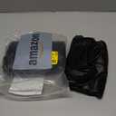 YISUN Bar Stool Covers, Stretch Waterproof PU Bar Stool Slipcover Removable Washable Bar Stool Chair Covers, High Chair Cover with Elastic Bands (2 Pack, Black)