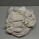 NICETOWN Natural Flax Linen Bedroom Curtains 90 inches Long, Grommet Semi Sheer Vertical Drapes Privacy Added with Light Filtering for Living Room/Home Office, W55 x L90, 2 Pieces