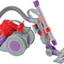 Casdon Dyson DC22 Vacuum Cleaner | Toy Dyson DC22 Vacuum Cleaner For Children Aged 3+ | Features Working Suction, Just Like The Real Thing,Grey/Purple/Red