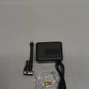 Mini Bike Pump, Max 130 Psi Electric Tire Pump, Auto Stop, Portable Bicycle Pump with Gauge, Tiny Inflator Air Pump with Presta and Schrader Valve, Suitable for Road Bike, Mountain Bike&E-Bike