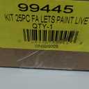 FolkArt 99445 24 Bottle Acrylic Craft Paint Set with 10 Pack of Brushes, 2oz, Colors May Vary