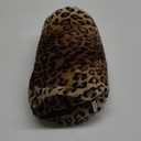 CARRIE HOME Leopard Microbead Neck Pillows Squishy Cylinder Bean Bag Pillow - 12x7 Inch Tiny Arm & Back Roll Pillow for Surgery, Travel, Airplane, Car - Support for Neck, Back, Arms, Legs and Knees (12" x 7" (Pack of 1), 1 Pack, 12x7 Inch)