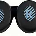 QC 3 Ear Pads and Head Band Cover Replacement Cushions Pieces Compatible with Bose Quietcomfort 3 QC3 OE/On-Ear OE1 Headphones Repair Parts Accessories-Blue