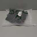 OQQ Women Yoga Leggings High Waisted Tummy Control Butt Lifting Gym Workout No Front Seam Leggings (Large, Black)