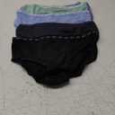 Hanes Girls' Big Moves Breathable Stretch Tween Underwear (10, Purple/Blue/Mint/Black/Grey)