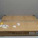 5 Pcs Wire Rack Covers 24x16x3 inch PVC Pantry Shelf Cover 0.31 inch Thick Removable Closet Wire Rack Shelf Covers,Decoration Kitchen Bathroom Office Shelving (Light Luxury White, 24x16x3 inch)