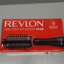 REVLON One Step Volumizer PLUS Hair Dryer and Styler | More Volume, Less Damage, and More Styling Control for Easy and Fast Salon-Style Blowouts, Plus Travel Friendly (Black)