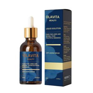 Original OLAVITA Facial Serum, Olavita Liquid Solution Anti Aging Serum, Vitamin C & E Serum, Promotes Skin Collagen Production, smoothes wrinkles and fine lines (C)