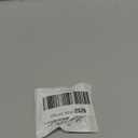 MIIIM 100pcs Pony Beads Letter U for Keychains Making, 6x6mm Large Hole Square Letter Beads for Bracelets Making, Alphabets, Numbers (White and Black)