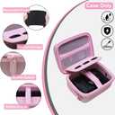 Camera Case Bag Compatible with Canon PowerShot G7 X Mark III, Mark II, SX740 HS, Sony ZV-1, KODAK PIXPRO WPZ2 Digital 4K Vlogging Camera, Point and Shoot 4K Video Camera Bag, Pink (Case Only)