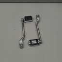 WOWTK Heel Toe Shift Pegs, Front and Rear Levers w/Shifter Pegs for Harley 1986-2017 FL Softail,1988-2025 Touring Road King Road Glide Street Glide Electra Glide and 2008-Later Trike Models (Chrome for Streamliner)