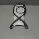 2 x 2 Pack Wig Stand with 2 Pcs Wig Dust Bags, Wig Holder Hat Display with Wig Bag for Women Multiple Wigs - Wig Party Kit for Salon Home Travel Use (White)