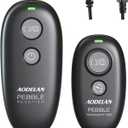 Remote Shutter Release for Canon EOS R, RP, 850D, T7, 5D Mark IV, Fujifilm XT-3, X-T30 II - Wireless Camera Remote Control - Replaces Canon RS-80N3, RS-60E3, Fuji RR-100, Olympus RM-CB2