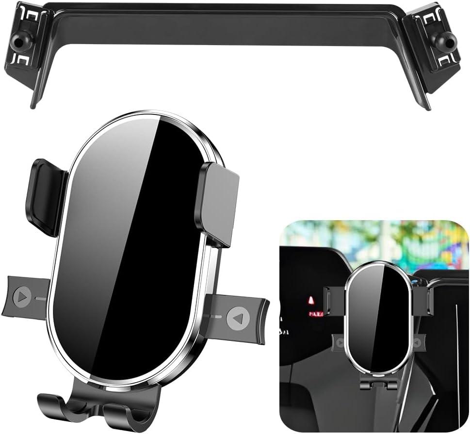 Car Phone Holder For Toyota Prius 2023 2024 2025 2026 LE XLE Nightshade，Prius Prime 2023-2026 SE【8-inch Screen】 Auto Accessories Navigation Interior Cell mobile Phone Mount holders case accessory