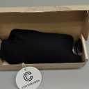 COCOMARTS Jelly Bras for Women No Underwire Seamless Push Up Comfortable Tshirt Everyday Deep V Bra with Support and Lift (Medium, Dark Black)