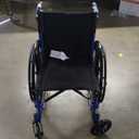 Drive Medical BLS18FBD-ELR Blue Streak Lightweight Wheelchair with Swing-Away Elevating Leg Rests and Flip-Back Arms