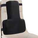 HOMBYS Lumbar Support Pillow for Office Chair-Seat Cushion for Back Support, Improved Sitting Posture and Upper/Lower Back Pain Relief for Desk Chairs, Car Seats and Airplanes(Black, 16"x12"x3")