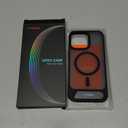 TORRAS for iPhone 15 Pro Max Case Translucent Black | Strong Magnetic & Seamless Stand, Fit for MagSafe, Military-Grade Drop Protection, Sturdy Adjustable Built-in Kickstand, Slim Matte Finish