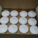 3 inch White Floating Candles, 36 Packs Unscented Floating Candle for Centerpieces-10 Hours Burn Time-3 White Floating Candles Bulk for Wedding Cylinder