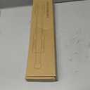 Valet Rod for Closet Pull Out, Retractable Slide Out Rod for Closet, Black