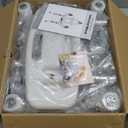 Swivel Shower Chair with Arms and Back, 450lbs Heavy Duty Shower Chair for Elderly and Disabled, Handicap Shower Chairs for Inside Shower Stool & Bath Tub Seat for Adults