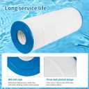 Replacement Pool Filter Compatible with Hayward C1200, CX1200RE, PA120, for Unicel C-8412, 817-0125N, 120 Sq. Ft Pool Filter