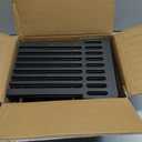 Adjustable Cast Iron Grill Grates, Universal Cooking Grid Grates Replacement for Gas Eletric Grill, Extends from 14" to 20" L, 8" Wide, 3 Pack