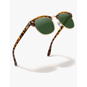 livho Rimless Trendy Polarized Sunglasses Men Women, Retro Sun Glasses for Men Women 2025, Semi Rimless UV Protection Shades