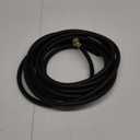 25FT Dehumidifier Drain Hose with 3/4 Inch FHT Connector, featuring Rust-Resistant Brass Fittings for Leak-Proof Connection, Perfectly Compatible with Most Dehumidifier Brands7 Length Options (Black)