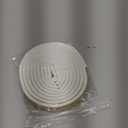 CloudBuyer Door & Window Weather Stripping, Soundproof Insulation Seal Strip with Self-Adhesive Rubber Collision Protection, 16.5 Ft (White)