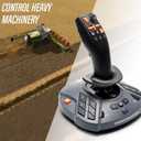 Thrustmaster SimTask FarmStick Joystick for Farming Simulator 25, PS5, PS4 and PC Multifunctional Farming Simulator Controller with 3-Axis Precision
